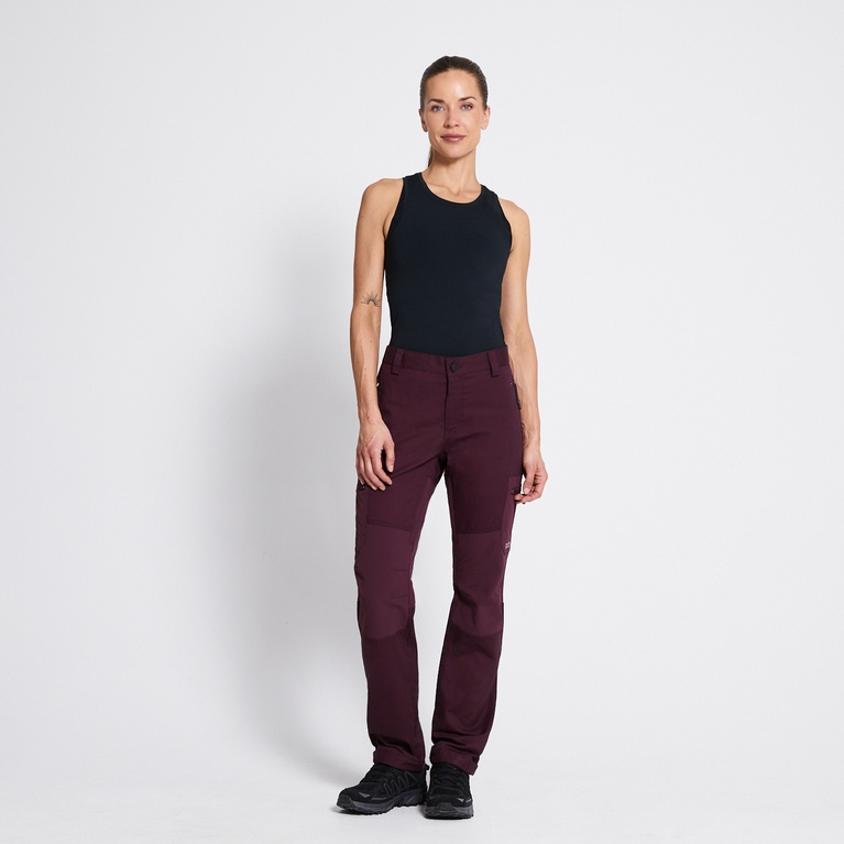 Outdoor pants "Vidsel 2.0" Aubergine